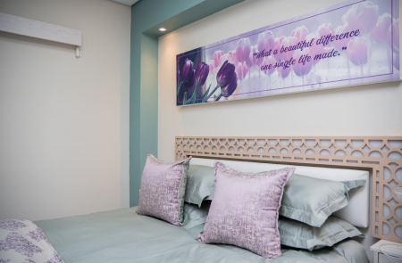 Bedroom Within the Oxford Midwifery Unit